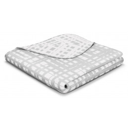 Плед Biederlack Bright Bouquet Sketch silver