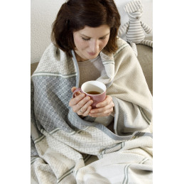 Плед Biederlack Soft Impression Chalk