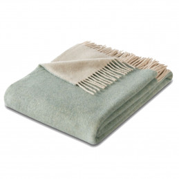 Плед Biederlack Plaid salvia-creme