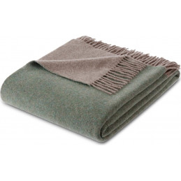 Плед Biederlack Plaid green-brown
