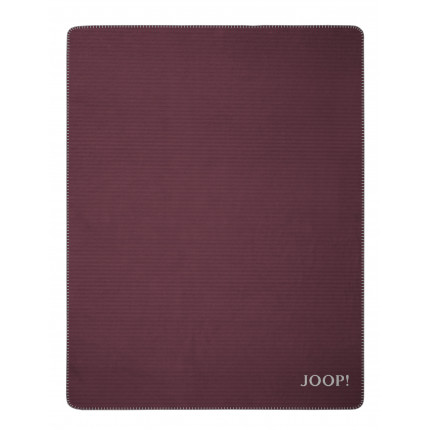 Плед JOOP! MELANGE-DF Bordeaux-Graph.