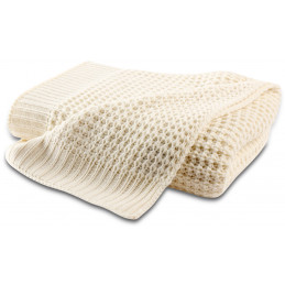 Плед Biederlack Wohndecke Knit ecru