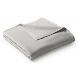Плед Biederlack Uno Cotton silber