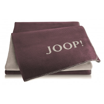 Плед JOOP! MELANGE-DF Bordeaux-Graph.