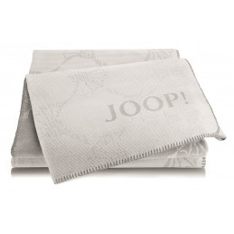 Плед JOOP! CF DOUBLE Silber-Rauch