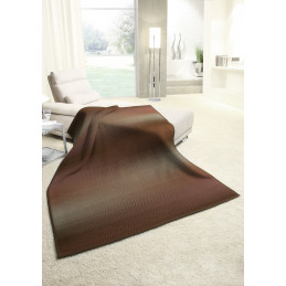 Плед Biederlack Top Quality Ikat terra