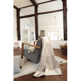 Плед Biederlack Wohndecke Timeless beige 