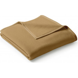 Плед Uno Cotton kamel