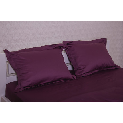 Pillowcase Neustadt U bordeaux