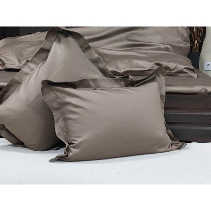 Наволочка Neustadt U коричневая