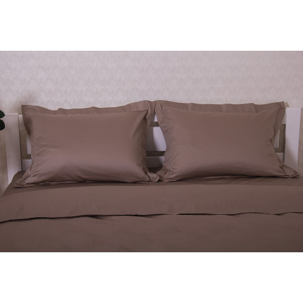 Pillowcase Neustadt U light brown