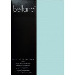 простынь трикотажная Эксклюзив цвет лазурь