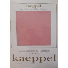 Простирадло трикотажне Kaeppel колір темно-рожевий