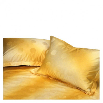 Pillowcase (design: yellow circles)