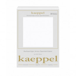 Простыня трикотажная Kaeppel цвет белый