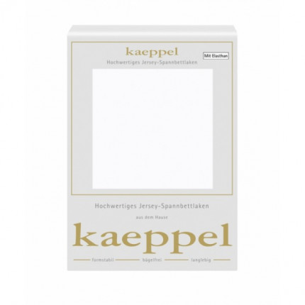 Простыня трикотажная Kaeppel цвет белый