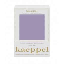 Простирадло трикотажне Kaeppel колір ліловий