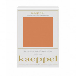 Простыня трикотажная Kaeppel цвет мандарин