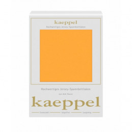 Простирадло трикотажне Kaeppel колір помаранчевий
