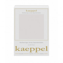 Простыня трикотажная Kaeppel цвет серебро