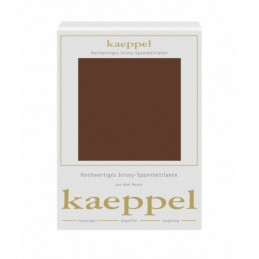 Простыня трикотажная Kaeppel цвет шоколадный