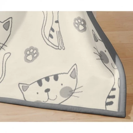 Плед Biederlack Lovely&Sweet Kitty Nature
