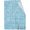 Плед Biederlack Bright Bouquet Sketch aqua