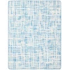 Плед Biederlack Bright Bouquet Sketch aqua