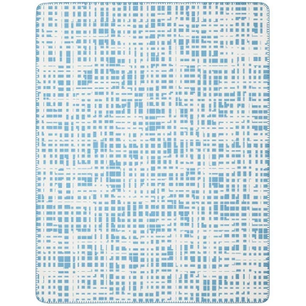 Плед Biederlack Bright Bouquet Sketch aqua