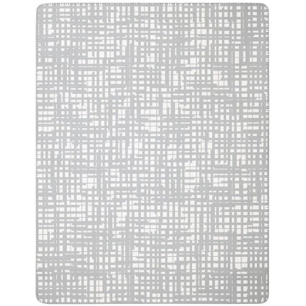 Плед Biederlack Bright Bouquet Sketch silver
