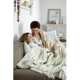 Плед Biederlack Soft Impression Ombre Wave