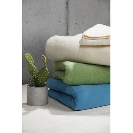 Плед Biederlack Uno Cotton natur