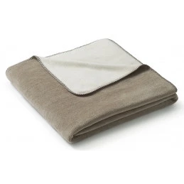 Плед Biederlack Duo Co.Melange sand-natur