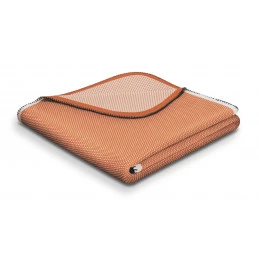 Плед Biederlack Wohndecke Global terracotta