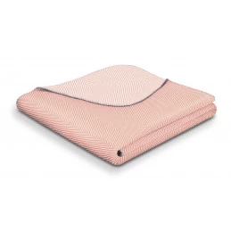 Плед Biederlack Wohndecke Herringb.coral