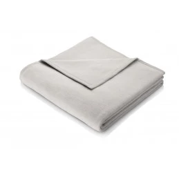 Плед Biederlack Wohndecke silber