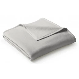 Плед Biederlack Uno Cotton silber