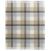 Плед Biederlack Plaid Karo graubeige