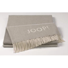 Плед JOOP! FINE-DF Silber-Natur