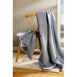 Плед Biederlack Wohndecke Denim