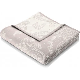 Плед Biederlack Cotton Home Paisley lotus