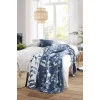 Плед Biederlack Wohndecke Eucalyptus blue