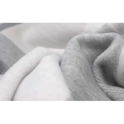Плед Biederlack Wohndecke Timeless grey