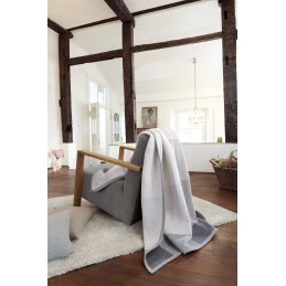 Плед Biederlack Wohndecke Timeless grey 
