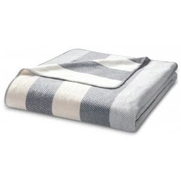 Плед Biederlack Wohndecke Interlocked grey 