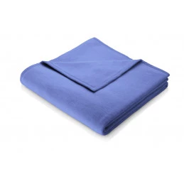 Плед Star mittelblau