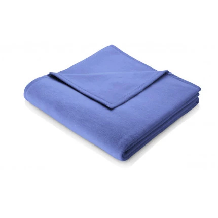 Плед Star mittelblau