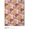 Плед Wohndecke Plumeria wine