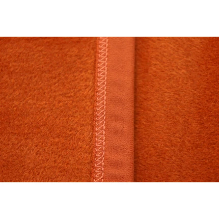 Плед Uno Cotton terracotta