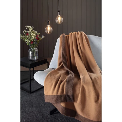 Плед Plaid  Prado camel